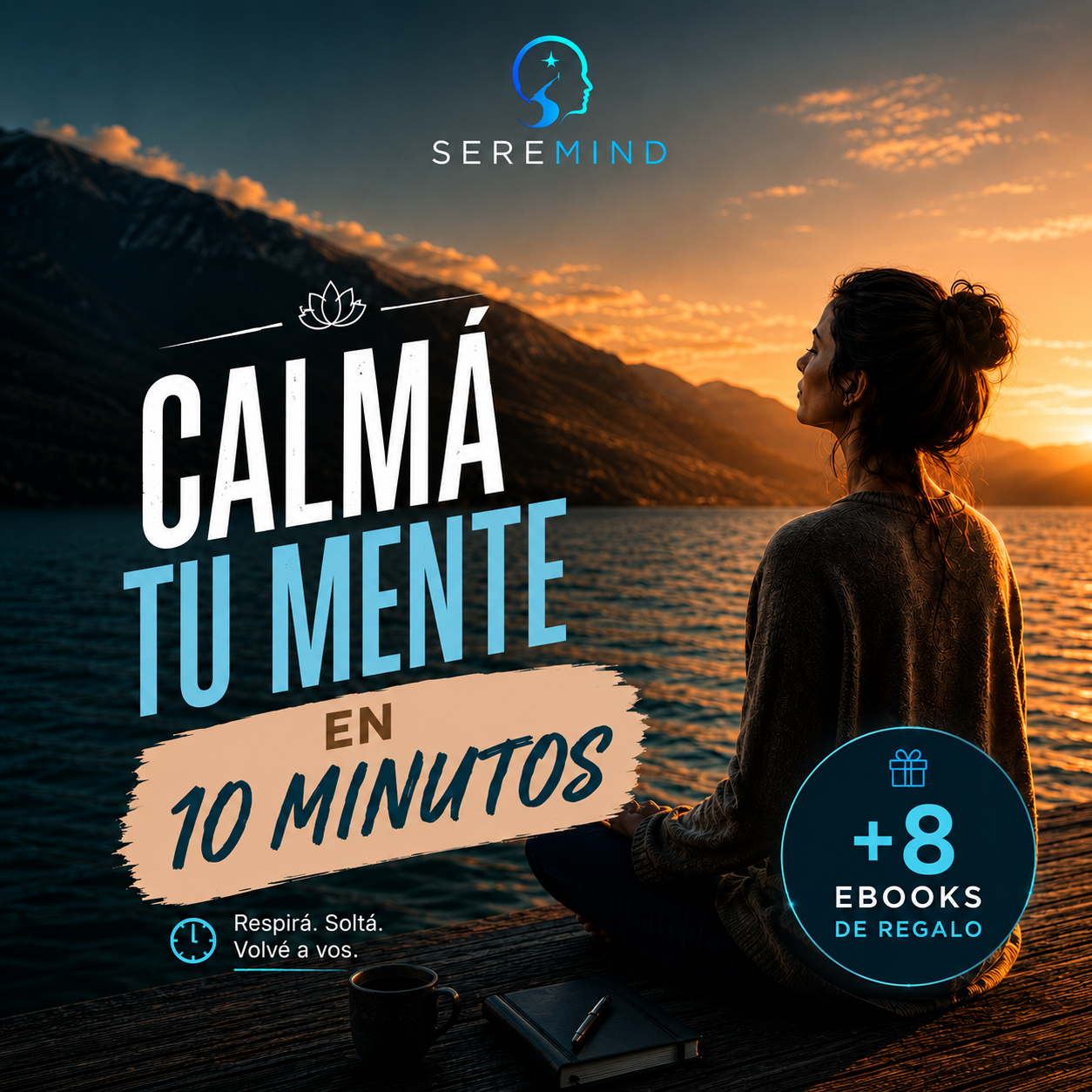 Calmá tu mente en 10 minutos: herramientas simples para bajar el ruido mental del día a día